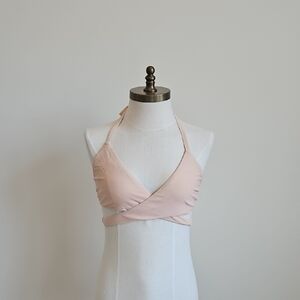 Hollister Wrap Halter Bikini Top